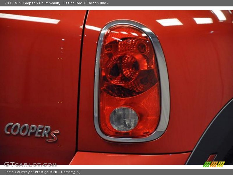 Blazing Red / Carbon Black 2013 Mini Cooper S Countryman
