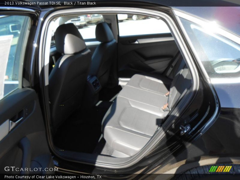 Black / Titan Black 2013 Volkswagen Passat TDI SE