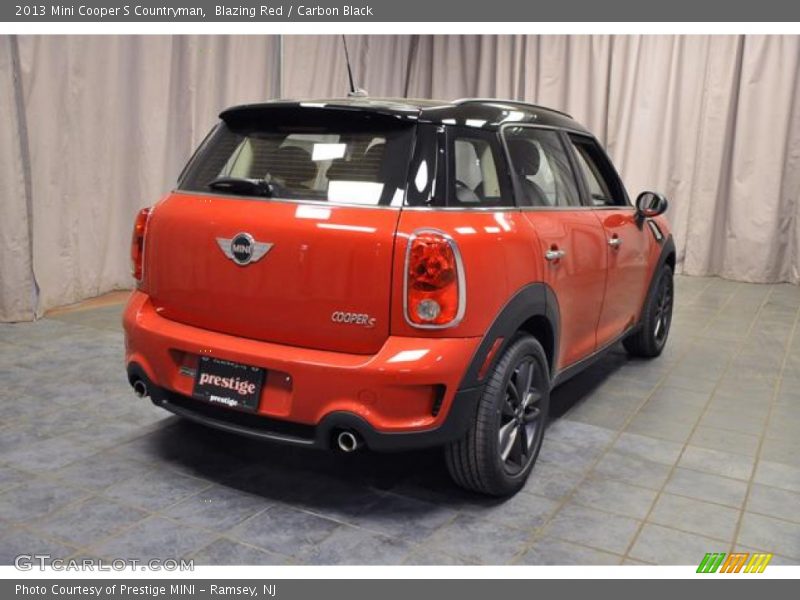 Blazing Red / Carbon Black 2013 Mini Cooper S Countryman