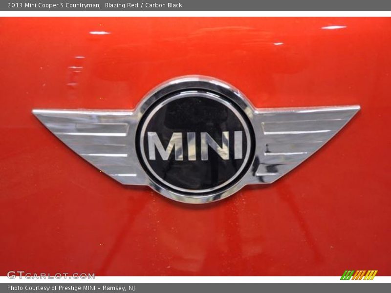 Blazing Red / Carbon Black 2013 Mini Cooper S Countryman