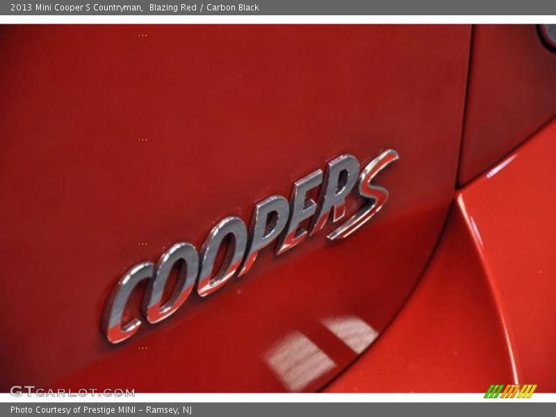 Blazing Red / Carbon Black 2013 Mini Cooper S Countryman