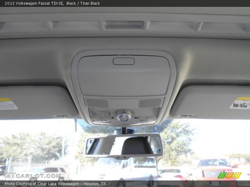 Black / Titan Black 2013 Volkswagen Passat TDI SE