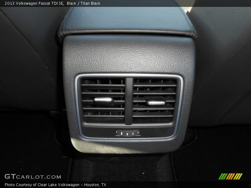 Black / Titan Black 2013 Volkswagen Passat TDI SE