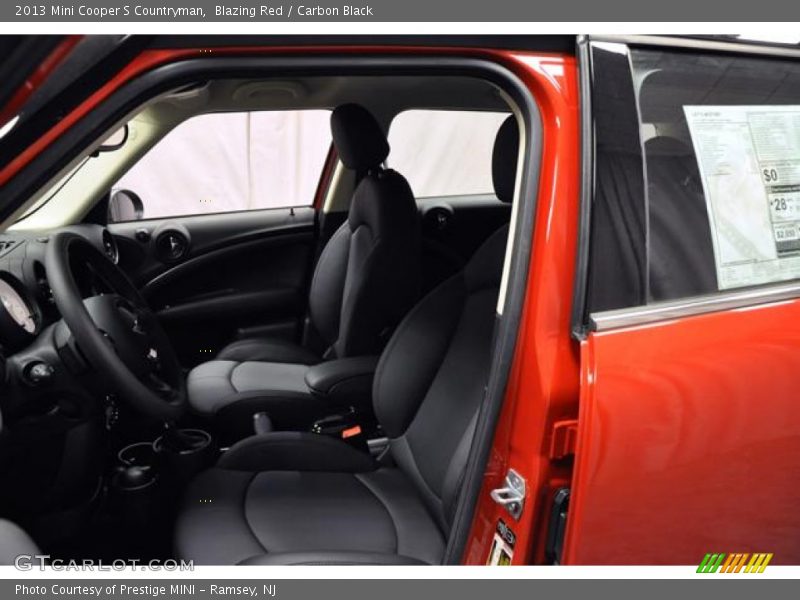 Blazing Red / Carbon Black 2013 Mini Cooper S Countryman