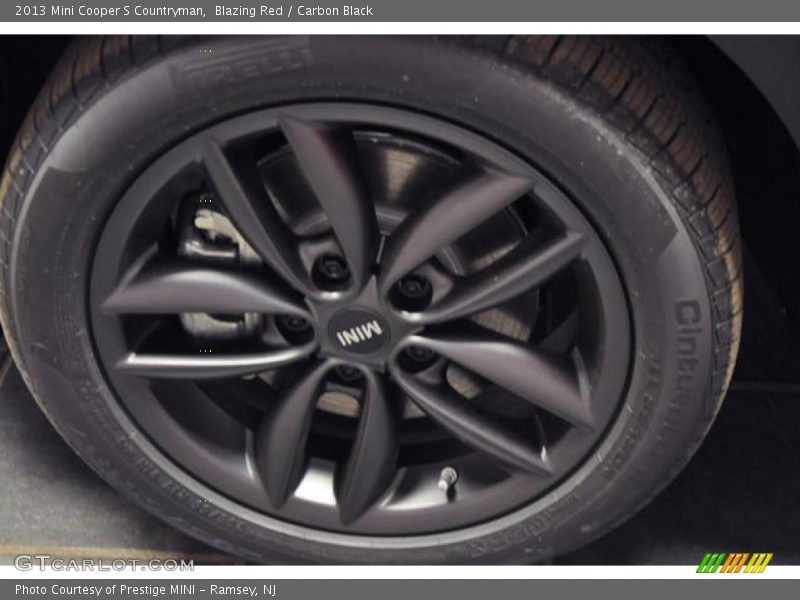 Blazing Red / Carbon Black 2013 Mini Cooper S Countryman