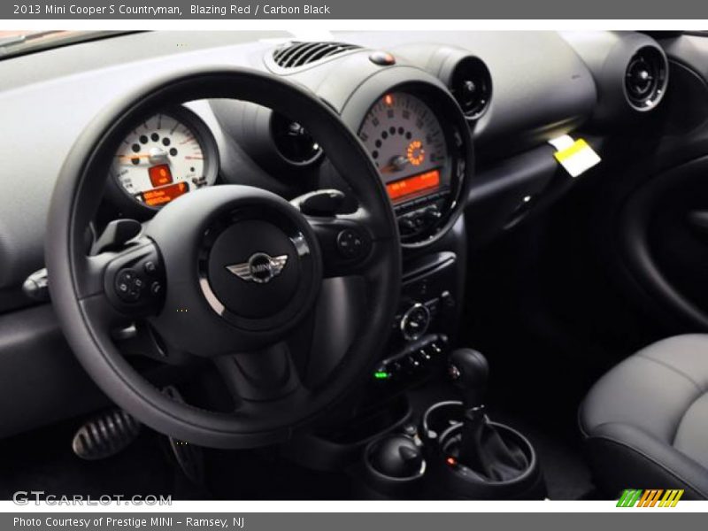 Blazing Red / Carbon Black 2013 Mini Cooper S Countryman