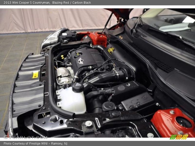 Blazing Red / Carbon Black 2013 Mini Cooper S Countryman