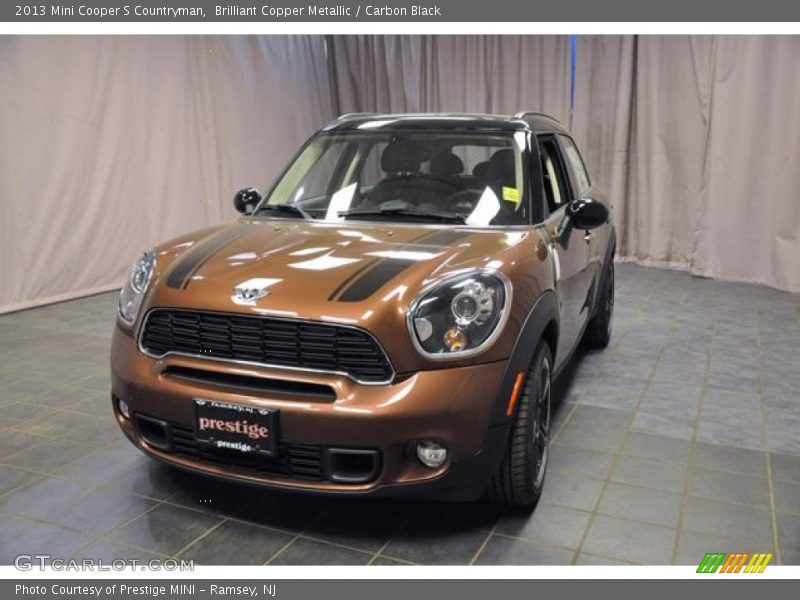 Brilliant Copper Metallic / Carbon Black 2013 Mini Cooper S Countryman