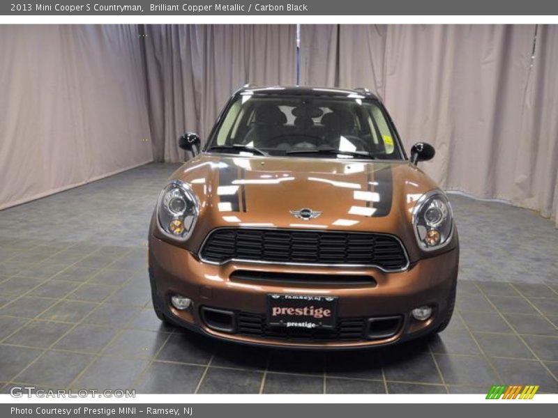 Brilliant Copper Metallic / Carbon Black 2013 Mini Cooper S Countryman