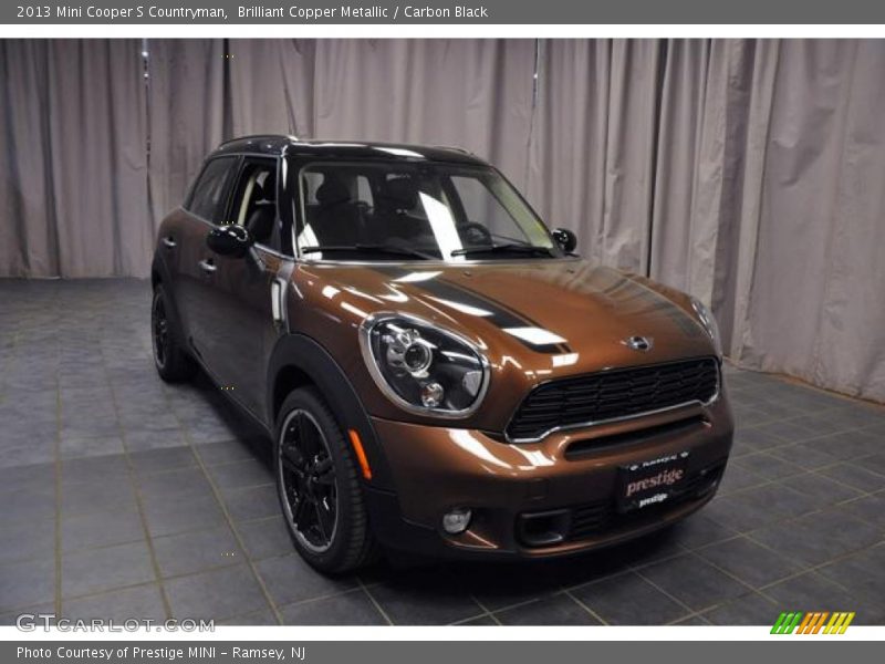Brilliant Copper Metallic / Carbon Black 2013 Mini Cooper S Countryman