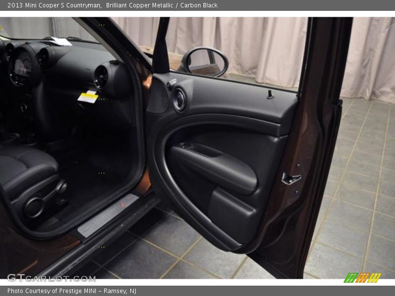 Brilliant Copper Metallic / Carbon Black 2013 Mini Cooper S Countryman