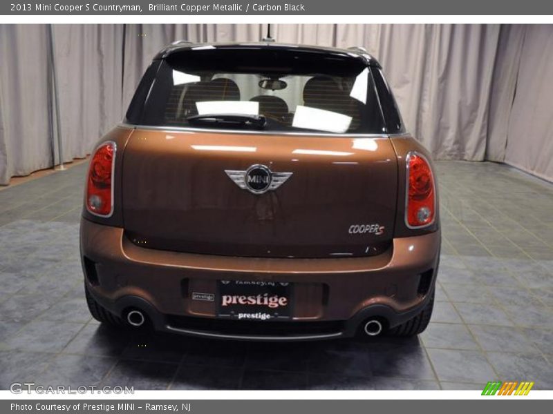Brilliant Copper Metallic / Carbon Black 2013 Mini Cooper S Countryman