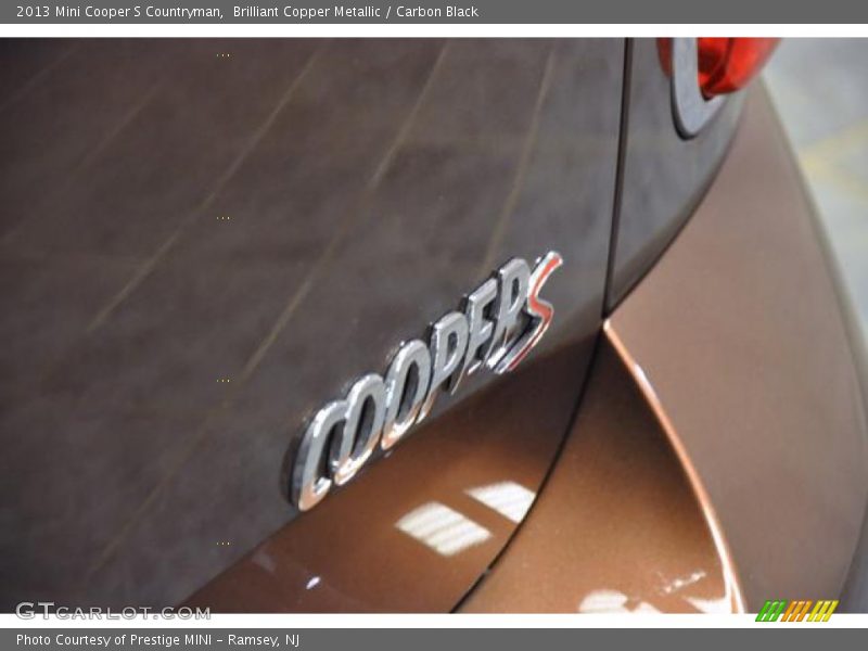 Brilliant Copper Metallic / Carbon Black 2013 Mini Cooper S Countryman