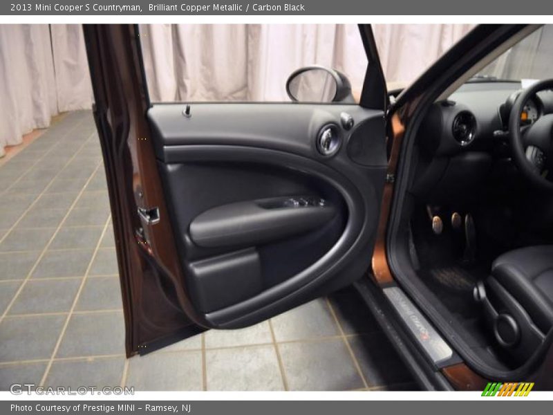 Brilliant Copper Metallic / Carbon Black 2013 Mini Cooper S Countryman