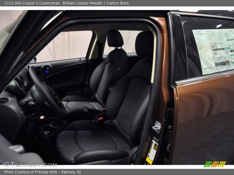 Brilliant Copper Metallic / Carbon Black 2013 Mini Cooper S Countryman