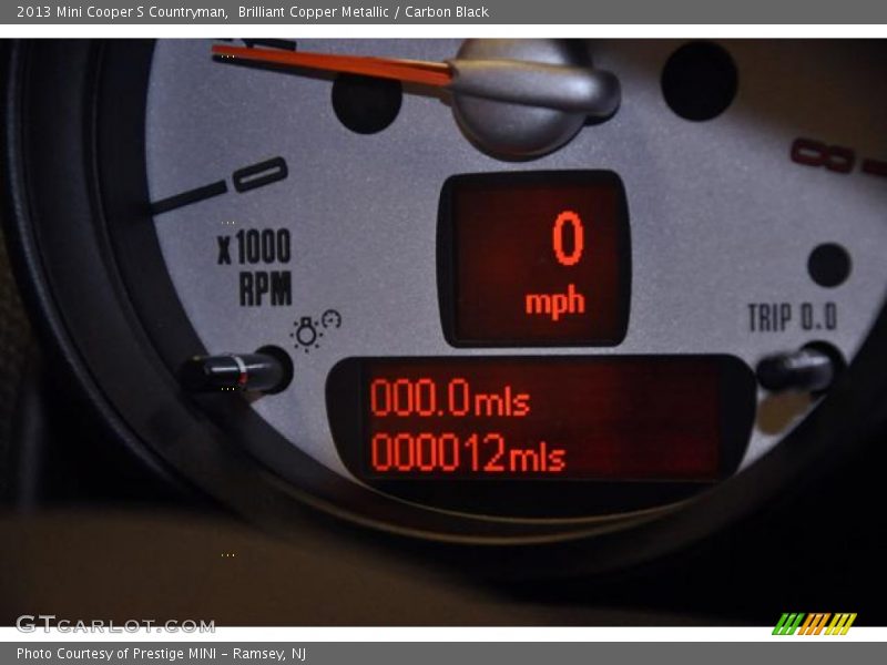 Brilliant Copper Metallic / Carbon Black 2013 Mini Cooper S Countryman
