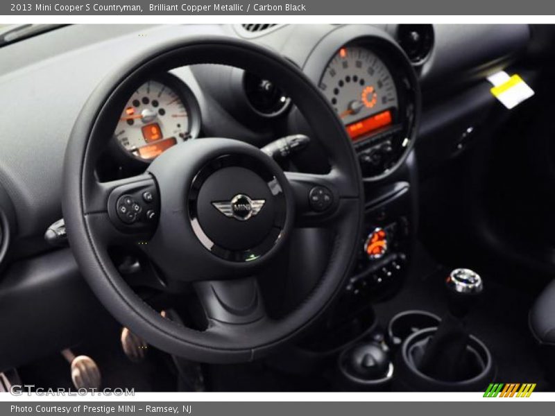 Brilliant Copper Metallic / Carbon Black 2013 Mini Cooper S Countryman