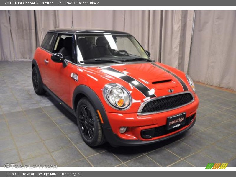 Chili Red / Carbon Black 2013 Mini Cooper S Hardtop