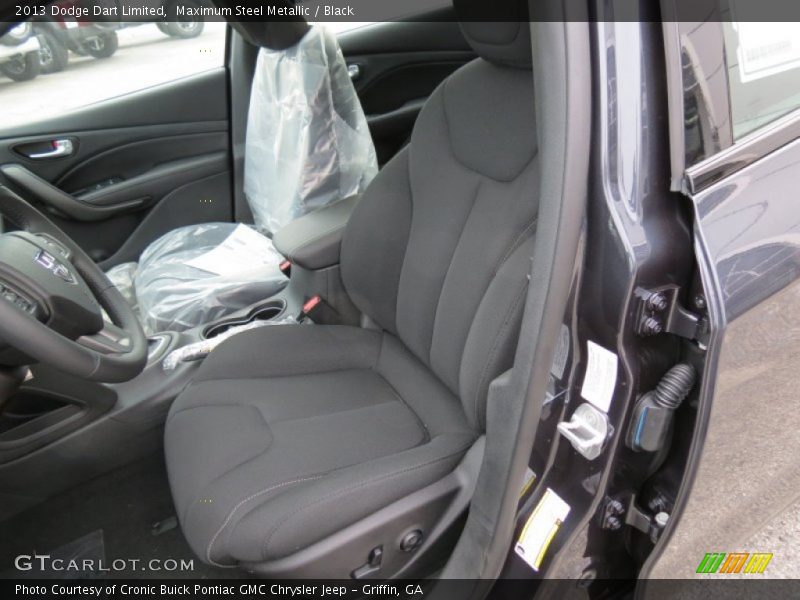 Maximum Steel Metallic / Black 2013 Dodge Dart Limited
