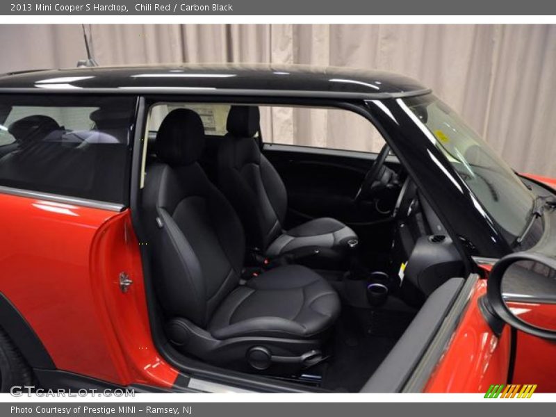 Chili Red / Carbon Black 2013 Mini Cooper S Hardtop