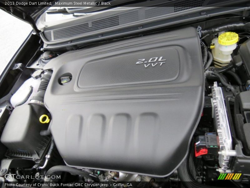 Maximum Steel Metallic / Black 2013 Dodge Dart Limited