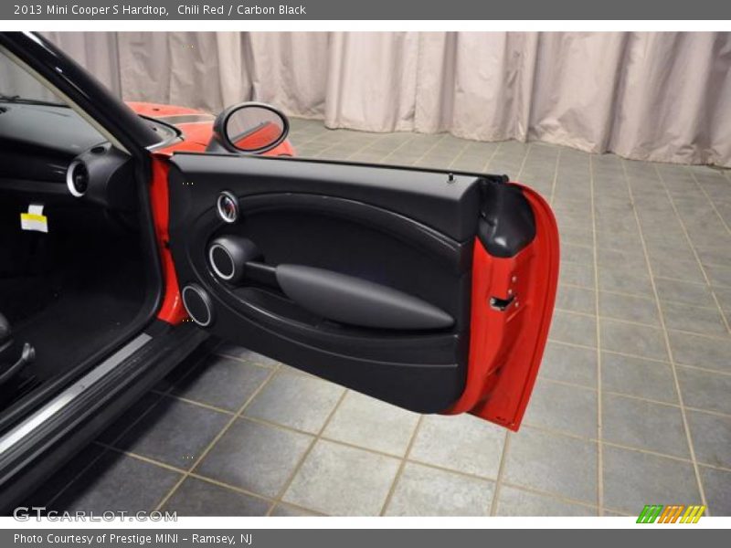 Chili Red / Carbon Black 2013 Mini Cooper S Hardtop