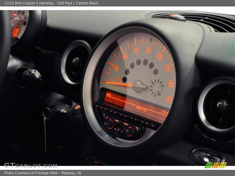 Chili Red / Carbon Black 2013 Mini Cooper S Hardtop