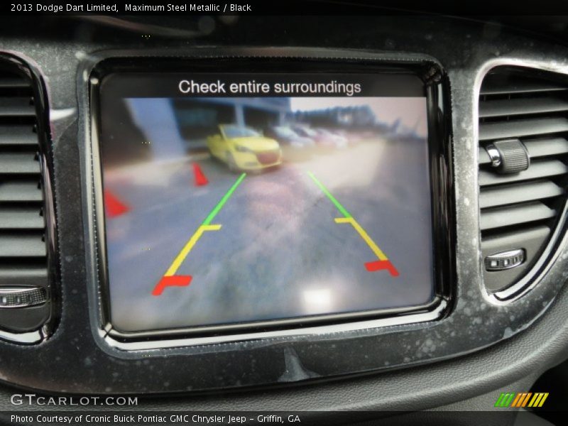 Maximum Steel Metallic / Black 2013 Dodge Dart Limited