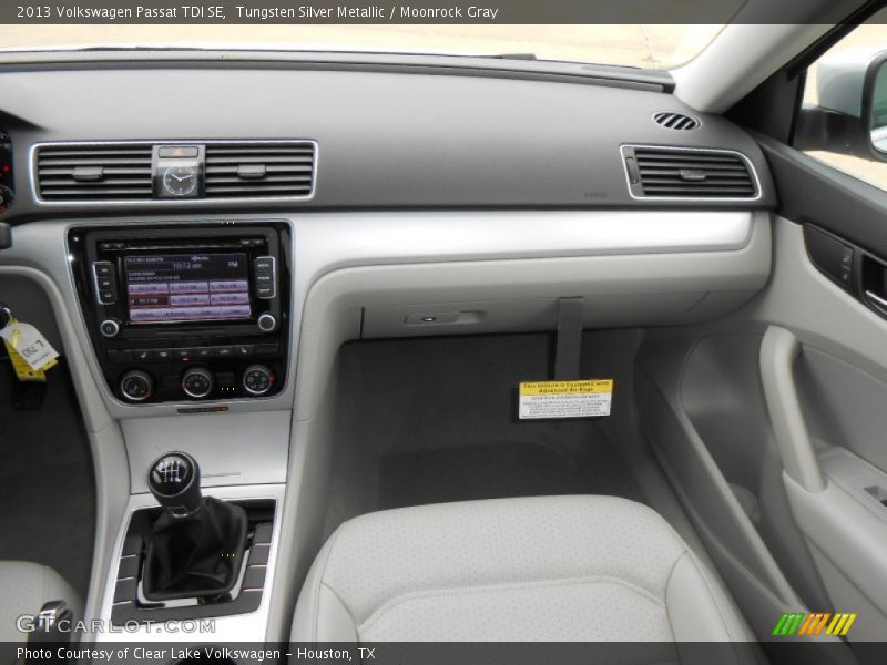 Tungsten Silver Metallic / Moonrock Gray 2013 Volkswagen Passat TDI SE