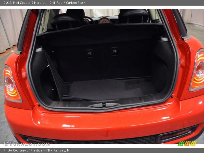 Chili Red / Carbon Black 2013 Mini Cooper S Hardtop