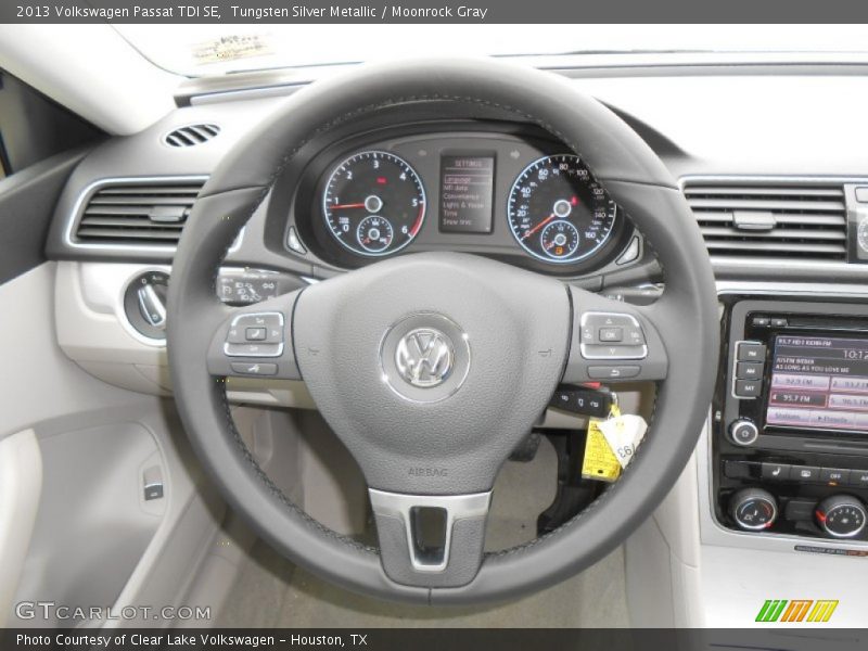  2013 Passat TDI SE Steering Wheel