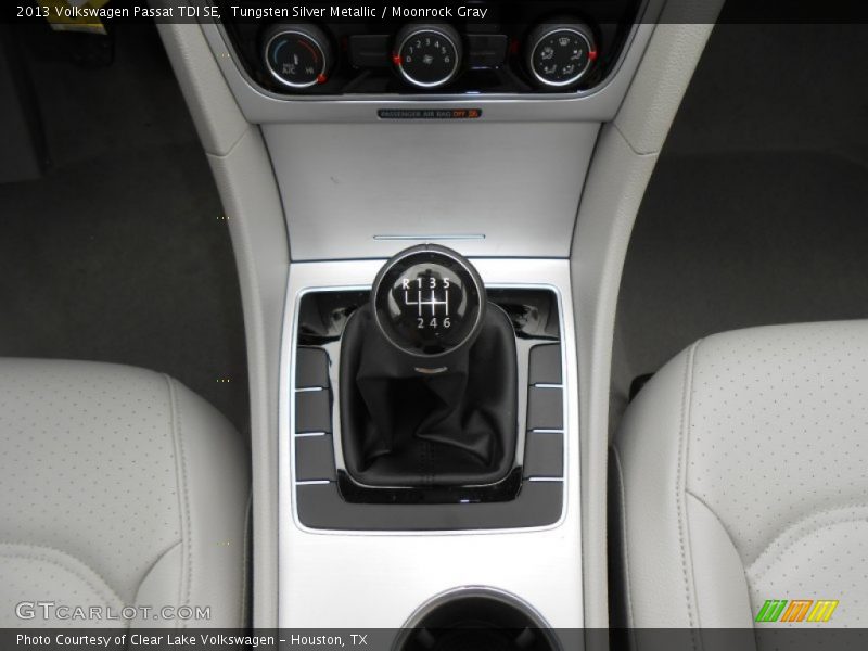  2013 Passat TDI SE 6 Speed Manual Shifter