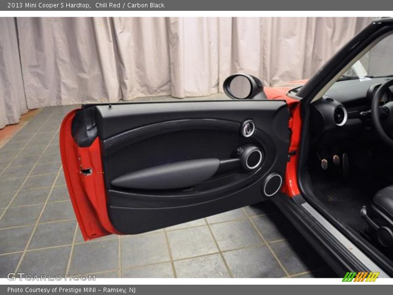 Chili Red / Carbon Black 2013 Mini Cooper S Hardtop