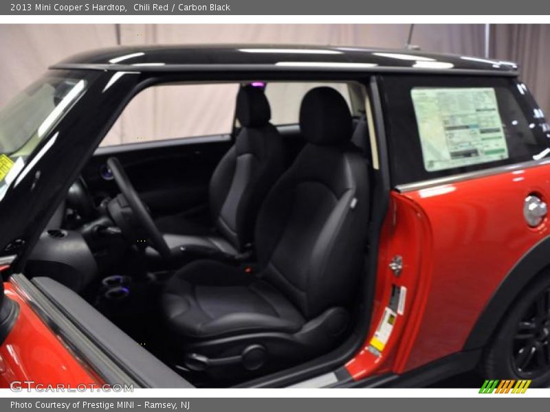 Chili Red / Carbon Black 2013 Mini Cooper S Hardtop