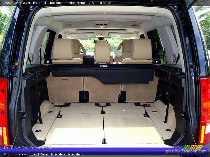 Buckingham Blue Metallic / Alpaca Beige 2008 Land Rover LR3 V8 SE