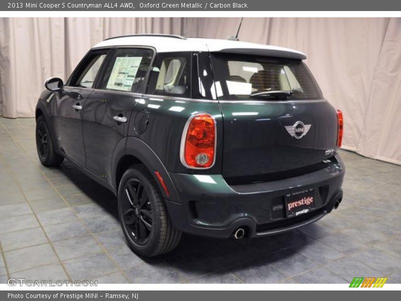 Oxford Green Metallic / Carbon Black 2013 Mini Cooper S Countryman ALL4 AWD