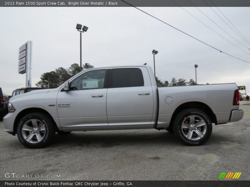  2013 1500 Sport Crew Cab Bright Silver Metallic