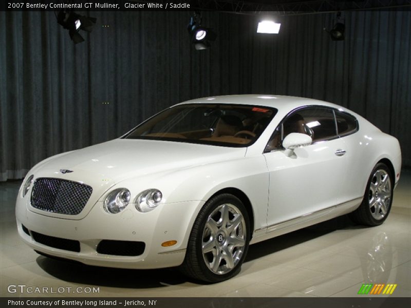 Glacier White / Saddle 2007 Bentley Continental GT Mulliner
