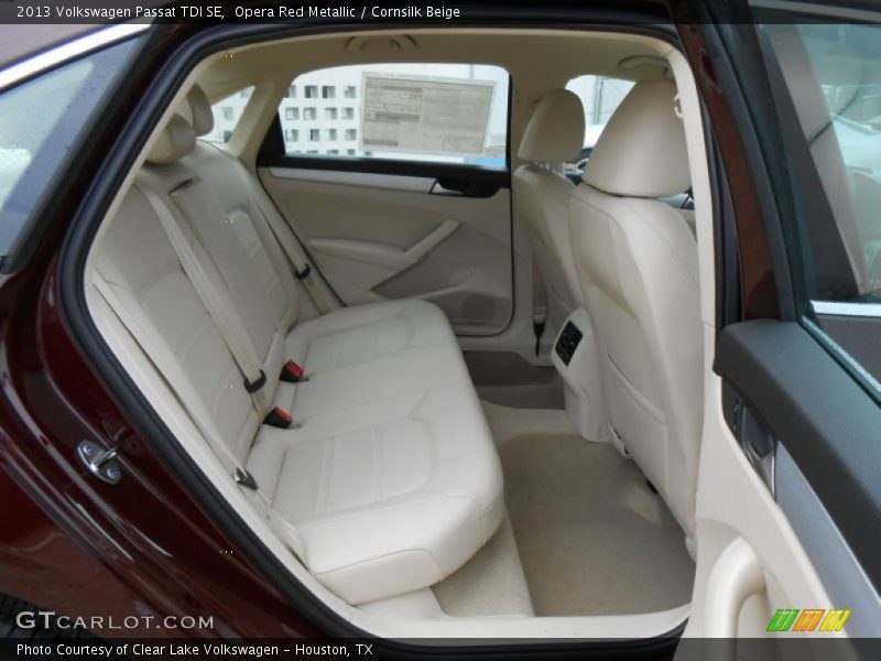 Opera Red Metallic / Cornsilk Beige 2013 Volkswagen Passat TDI SE