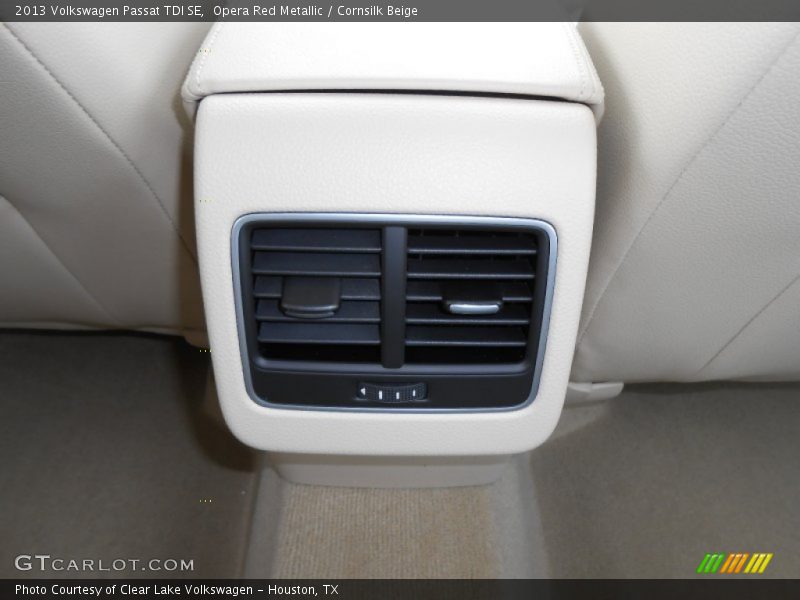 Opera Red Metallic / Cornsilk Beige 2013 Volkswagen Passat TDI SE