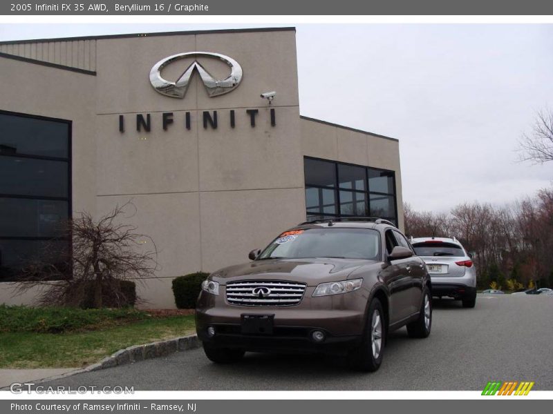 Beryllium 16 / Graphite 2005 Infiniti FX 35 AWD