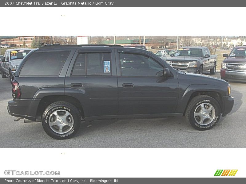 Graphite Metallic / Light Gray 2007 Chevrolet TrailBlazer LS