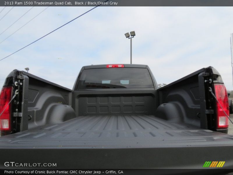 Black / Black/Diesel Gray 2013 Ram 1500 Tradesman Quad Cab