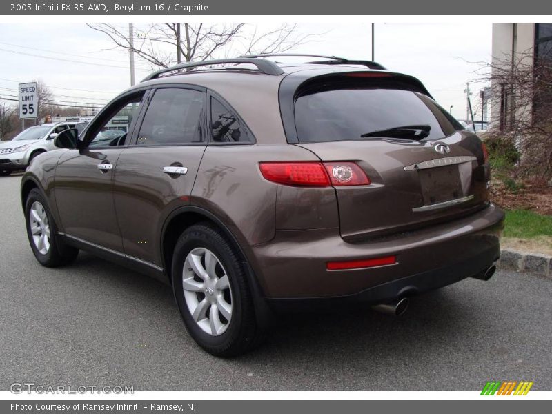 Beryllium 16 / Graphite 2005 Infiniti FX 35 AWD