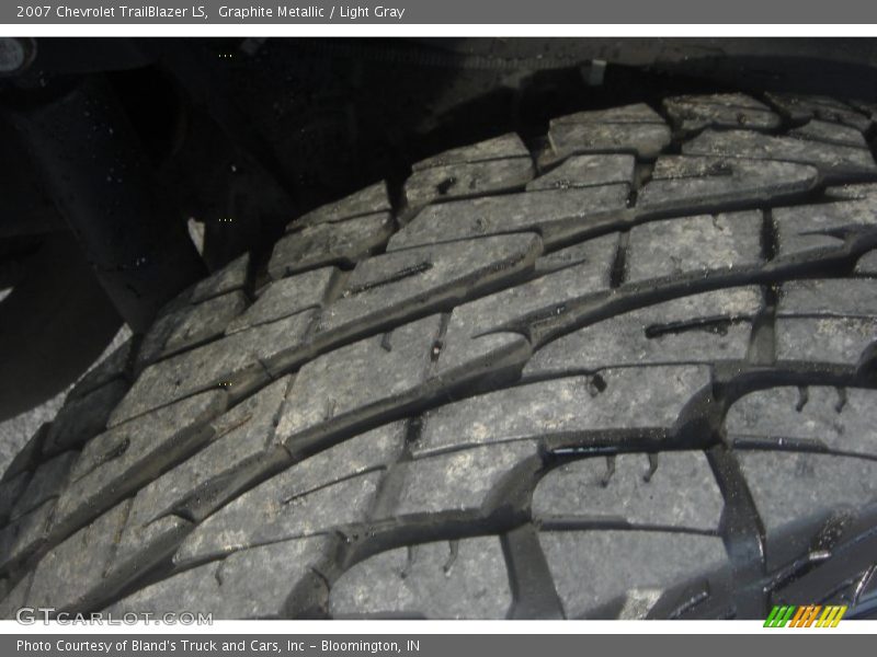 Graphite Metallic / Light Gray 2007 Chevrolet TrailBlazer LS