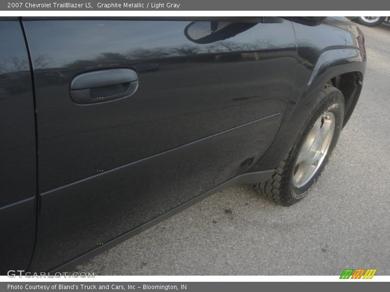 Graphite Metallic / Light Gray 2007 Chevrolet TrailBlazer LS