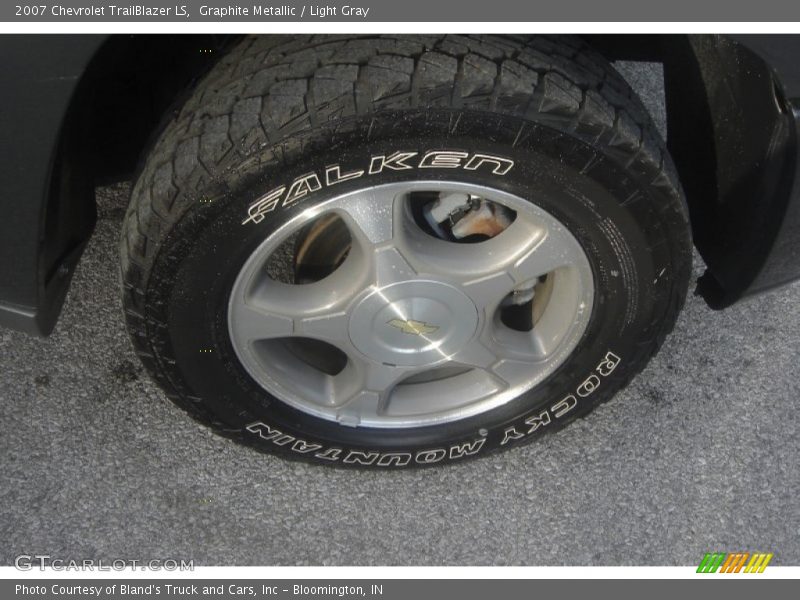 Graphite Metallic / Light Gray 2007 Chevrolet TrailBlazer LS