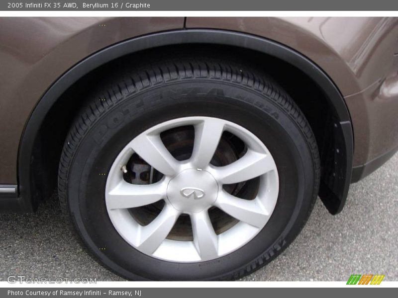 Beryllium 16 / Graphite 2005 Infiniti FX 35 AWD