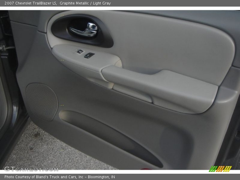 Graphite Metallic / Light Gray 2007 Chevrolet TrailBlazer LS