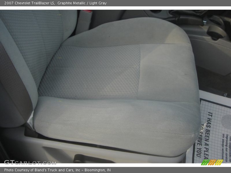Graphite Metallic / Light Gray 2007 Chevrolet TrailBlazer LS